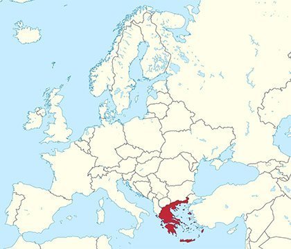 europe to greece